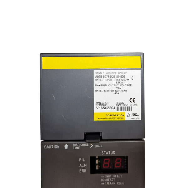 A06B-6078-H211#H500 New Fanuc A06B6078H211#H500 Spindle Amplifier Drive Module