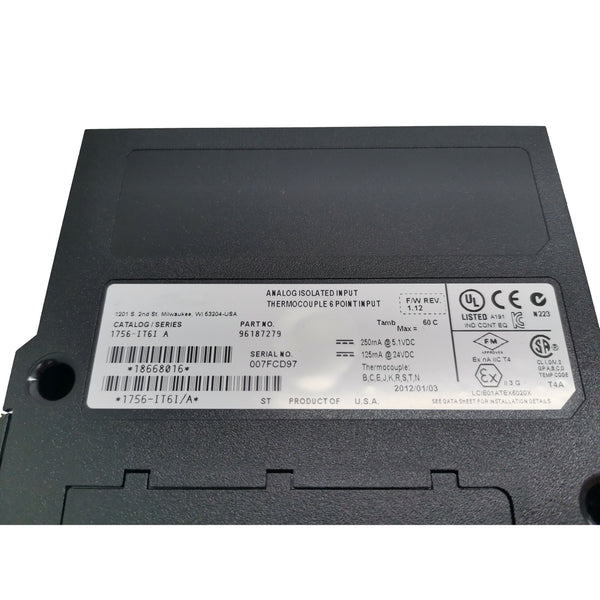 1756-IT6I New In Stock 1756IT6I2 6 Point Input Module