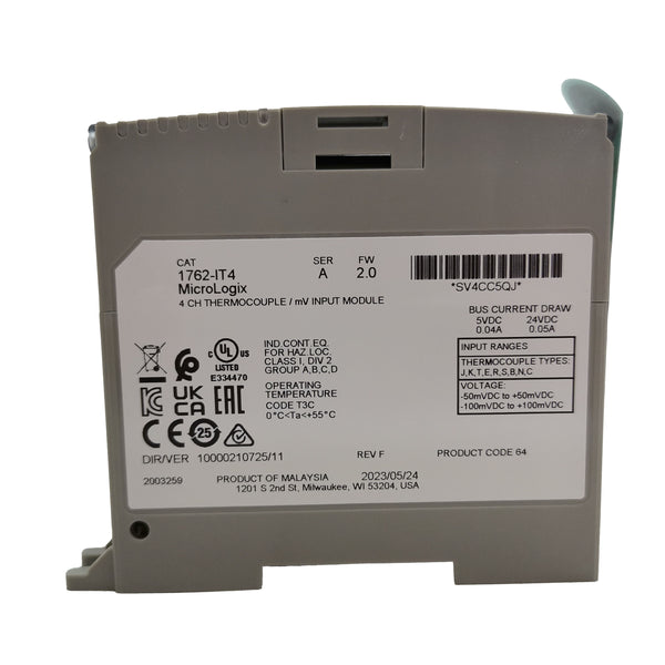 1762-IT4 New Original 1762IT4 Micrologix Thermocouple/ Mv Input Module