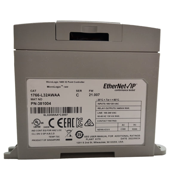 1766-L32AWAA New Original 1766L32AWAA 32 Point Controller