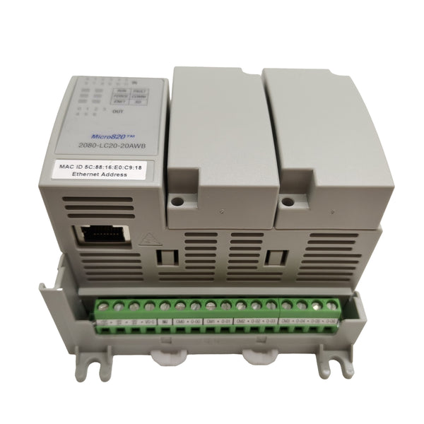 2080-LC20-20AWB New Micro820 20 I/O ENet/IP Controller 2080LC2020AWB