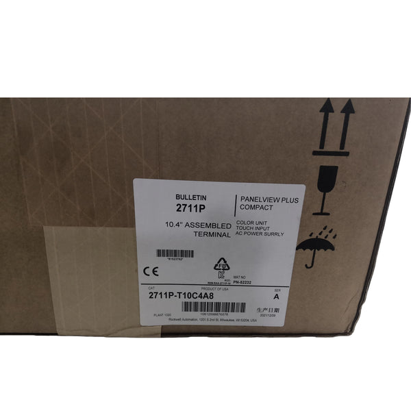 2711P-T10C4A8 New In Stock 2711PT10C4A8 PanelView Plus Terminal