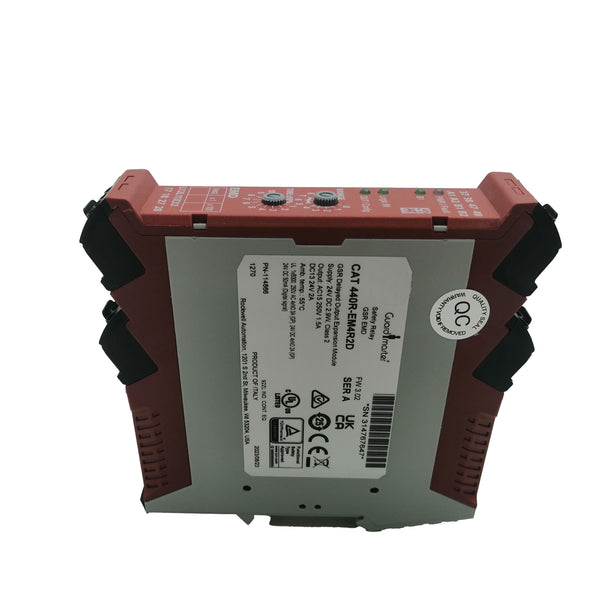 440R-EM4R2D New Sealed 440REM4R2D AB Guardmaster Safety Relay 24V DC