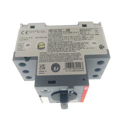 1SAM250000R1006 Brand New ABB Motor Circuit Breaker MS1161.6