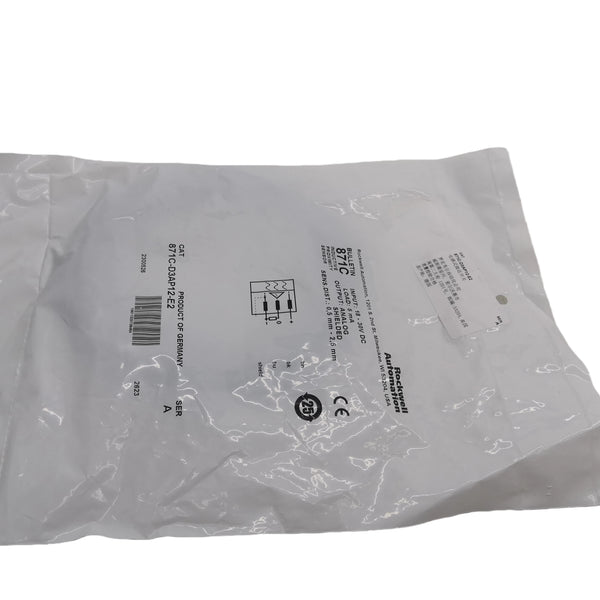 871C-D3AP12-E2 New In Stock Inductive Proximity Sensor 871CD3AP12E2