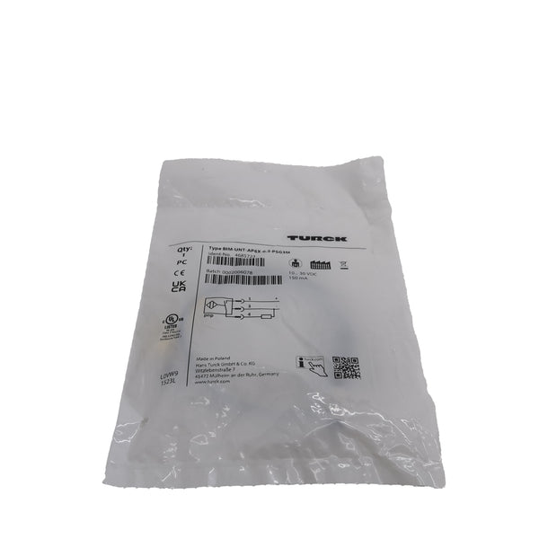 BIM-UNT-AP6X-0.3-PSG3S Genuine Turck Sensor BIMUNTAP6X0.3PSG3S