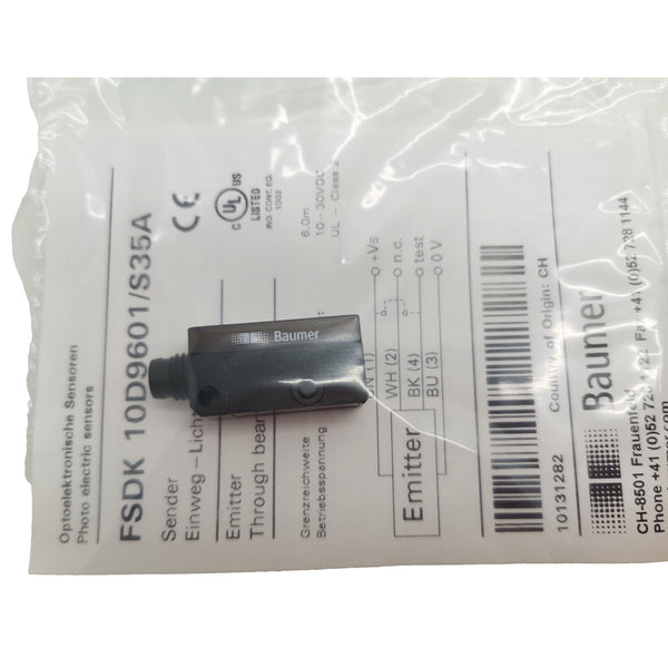 10131282 New In Stock 10131282 Baumer Photoelectric Sensors
