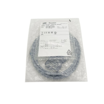 FHDM 12P5001 1PCS New Baumer FHDM 12P5001 Diffuse Photoelectric Sensor