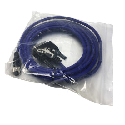 CAB-DS05-S Brand New Datalogic 17 Pin Ethernet Cable M12IP67 TO CBX 5M