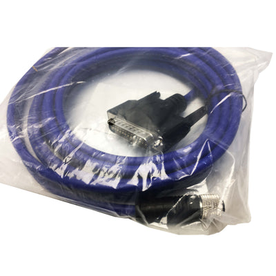 CAB-DS05-S Brand New Datalogic 17 Pin Ethernet Cable M12IP67 TO CBX 5M