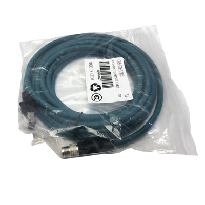 CAB-ETH-X-M05 Datalogic M12IP67 Ethernet Cable 5M Genuine New