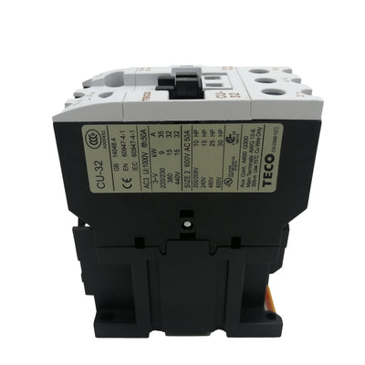CU-32 New Original CU-32 220V TECO Magnetic Contactor