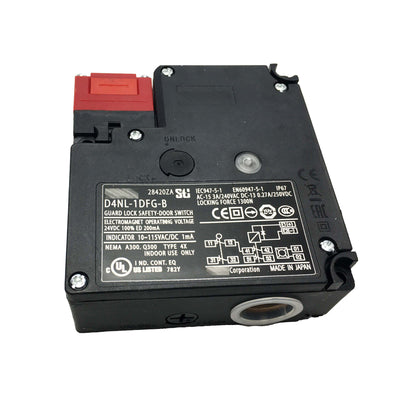 D4NL-1DFG-B Omron Guard Lock Safety Door Switch Genuine New D4NL1DFGB
