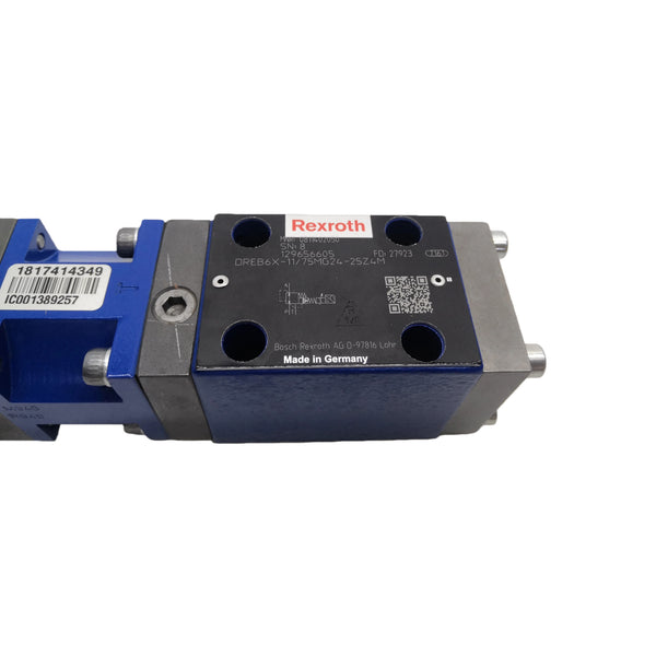 DREB6X-1X/75MG24-25Z4M REXROTH Solenoid Valve Proportional Decompression 75MG2425Z4M New