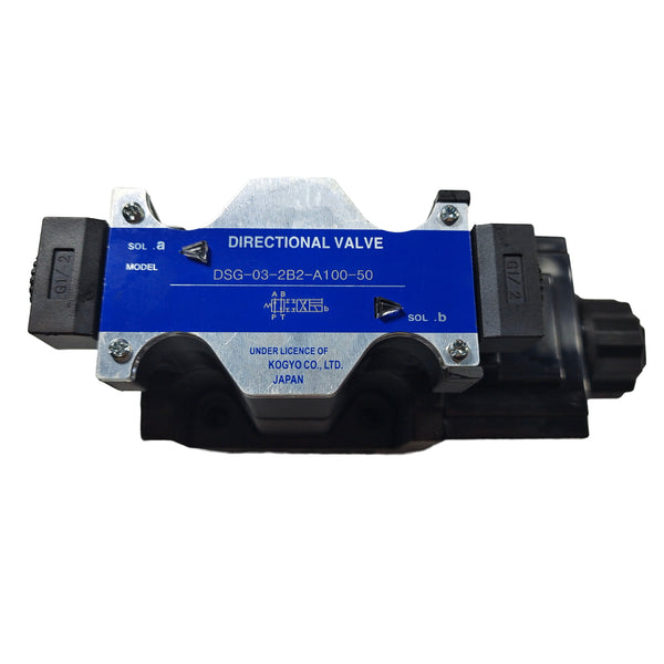 DSG-03-2B2-A100-50 Yuken Directional Valve DSG032B2A10050 New In Box