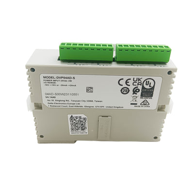 DVP04AD-S 1PC New In Box Delta DVP04ADS Analog Input PLC Module