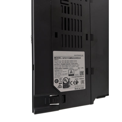 VFD17AMS43ANSAA New Original Delta VFD17AMS43ANSAA 7.5KW Inverter 