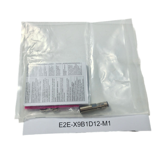 E2E-X9B1D12-M1 Omron Proximity Switch 1PC New E2EX9B1D12M1 