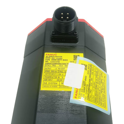 A06B-0077-B403 New In Box Fanuc A06B0077B403 Servo Motor
