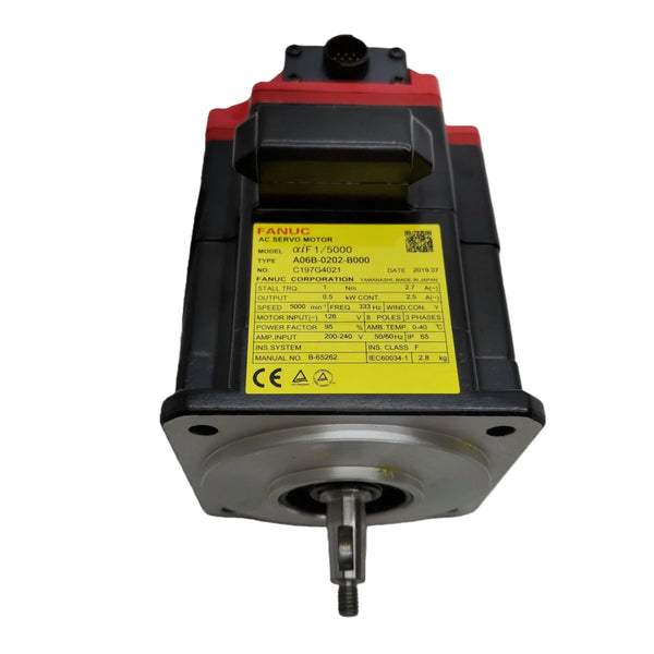 A06B-0202-B000 Fanuc Servo Motor Genuine New A06B0202B000