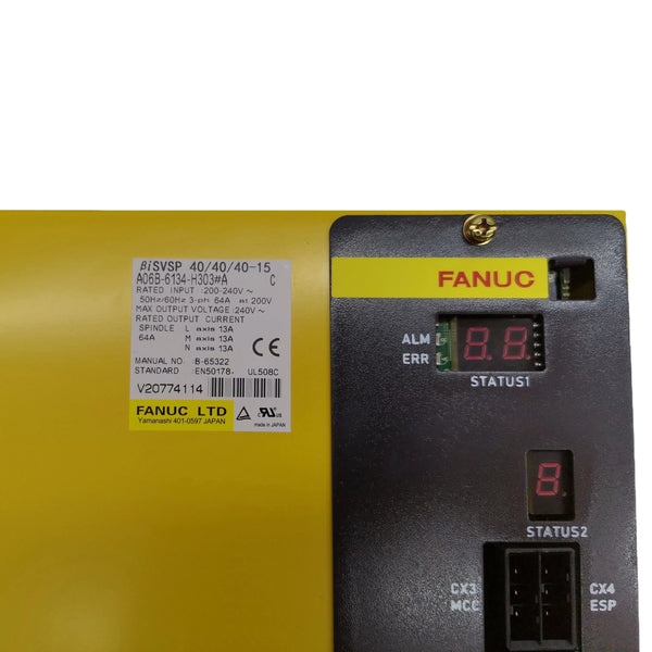 A06B-6134-H303#A Fanuc A06B6134H303#A Genuine Servo Amplifier