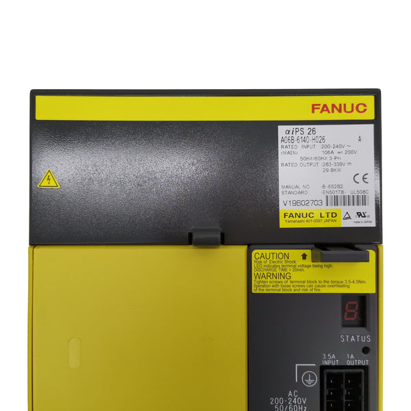 A06B-6140-H026 Fanuc Servo Drive New In Stock A06B6140H026