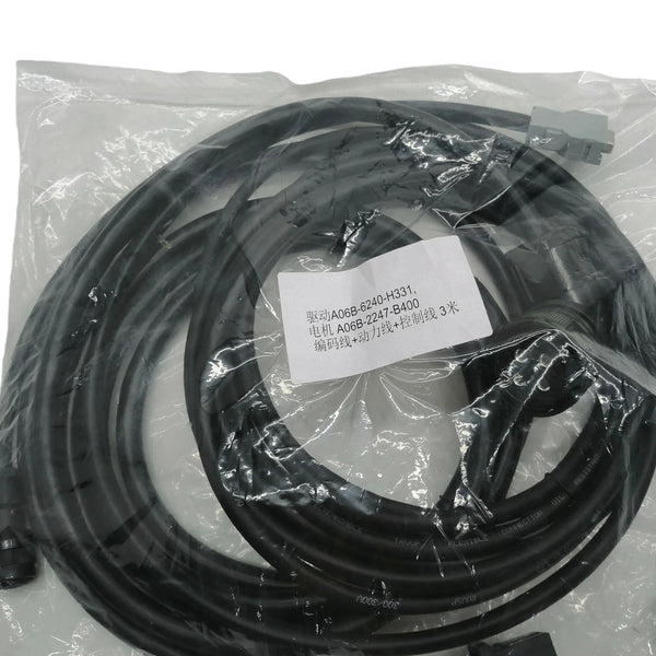 A06B-6240-H331 New Fanuc Encodercable+Powercable+Brakecable For A06B2247B400,3meters