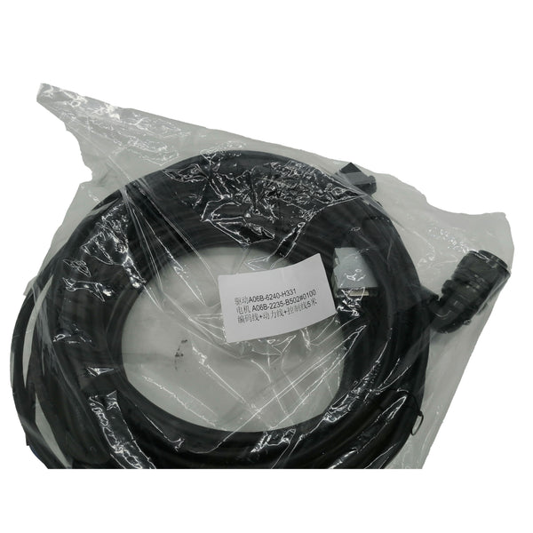 A06B-6240-H331 New Fanuc Encodercable Powercable and Brake cable 5 Meters for Servo Driver and Motor A06B2235B502#0100