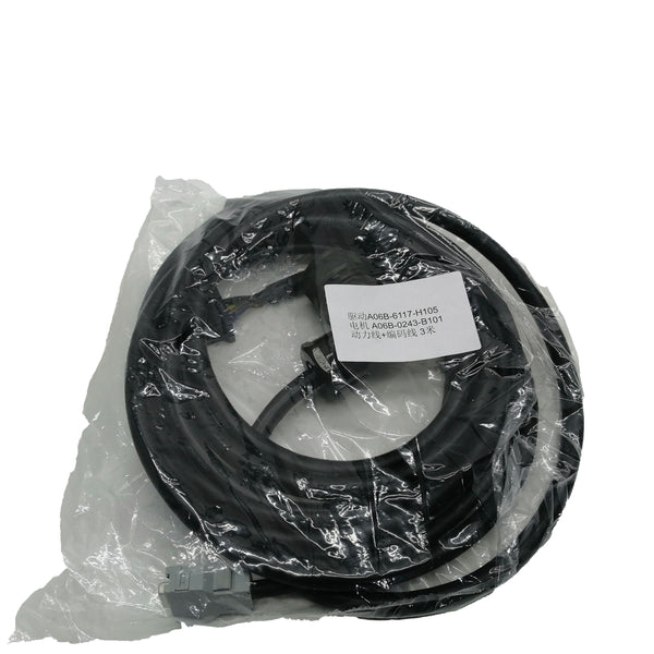 A06B-6117-H105 Fanuc Genuine Encodercable For A06B0243B101 3 Meters Powercable