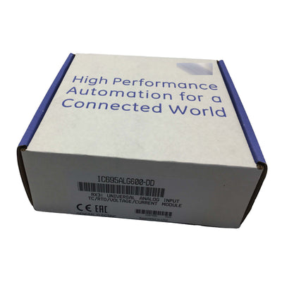 IC695ALG600-DD GE Fanuc IC695ALG600DD Universal Analog Input Module Brand New