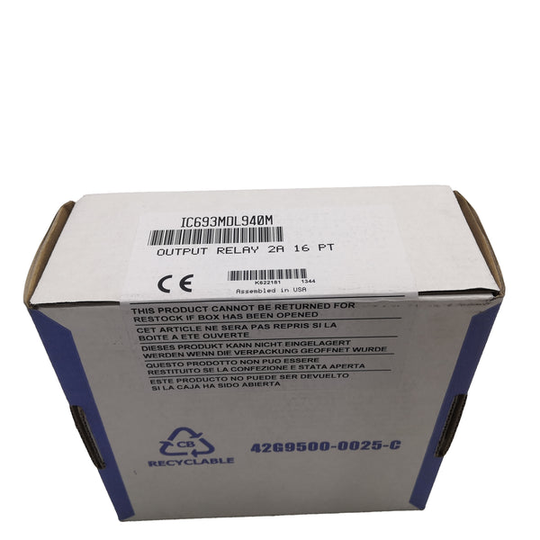 GE Fanuc IC693MDL940M 