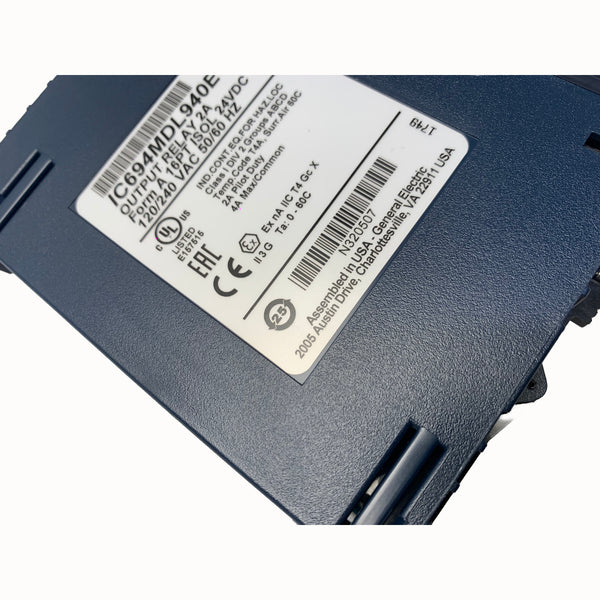 IC694MDL940 GE Fanuc Output Relay Module Genuine New IC694MDL940