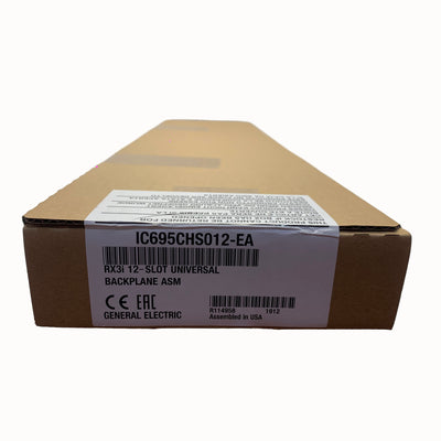 IC695CHS012-EA New Original GE Fanuc Series Rx3i 12 Slot Universal Baseplate IC695CHS012EA