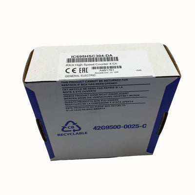 IC695HSC304-DA Brand New GE Fanuc High Speed Counting Module IC695HSC304DA