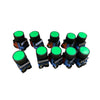 KH-2201-11G KOINO Green Push Button Switch KH220111G Brand New
