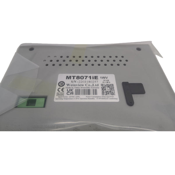 MT8071IE New In Stock MT8071IE Weinview HMI Touch Screen
