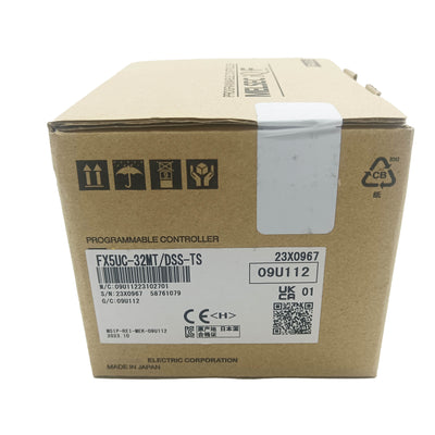 FX5UC-32MT/DSS-TS Mitsubishi CPU Unit Sequencer New PLC Module FX5UC32MT/DSSTS
