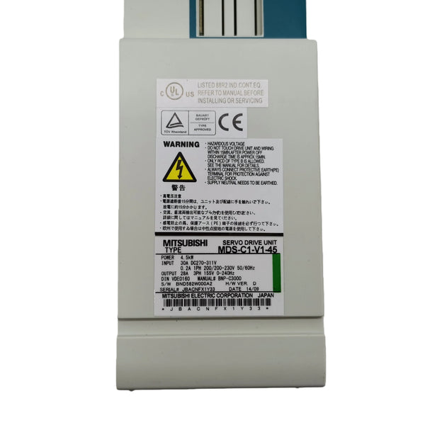 MDS-C1-V1-45 Mitsubishi Servo Drive MDSC1V145 New In Box