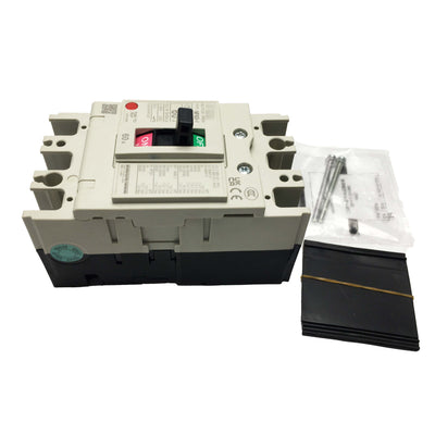 NF63-SV New Factory SealedMitsubishi 3P60A Circuit Breaker NF63CVF 3P 60A No Fuse
