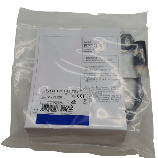 E2EQ-X7D1-M1TGJ-T 0.3m New Original E2EQX7D1M1TGJT Omron Sensor