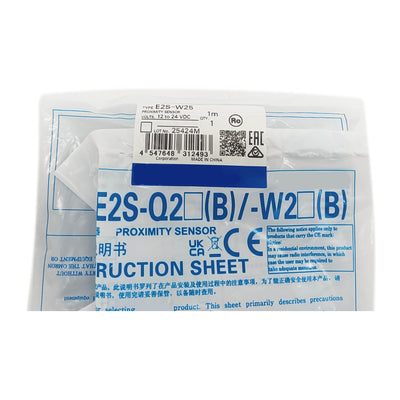 E2S-W25 New Original Omron E2SW25 Proximity Sensor Switch 1m Fast Shipping