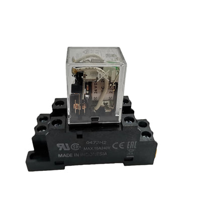 LY2N-D2 New Original LY2ND2 Omron Power Relay 24VDC With Socket