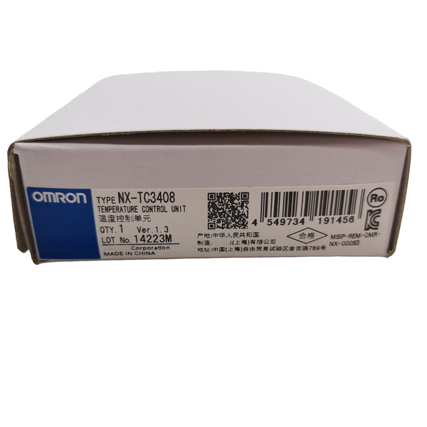 NX-TC3408 New In Box NXTC3408 Omron Temperature Control Unit