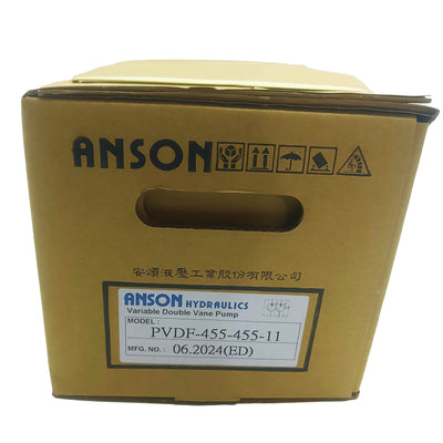 PVDF-455-455-11 New In Box PVDF45545511 ANSON Variable Double Vane Pump