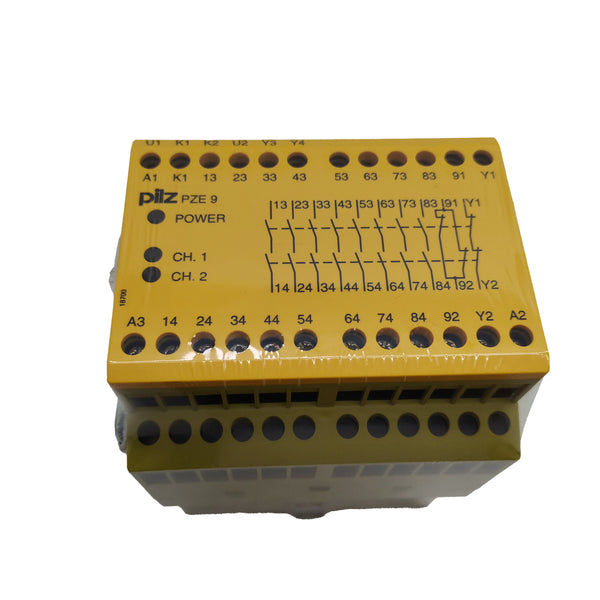 774150 New In Box PZE9 24VDC 8N/O 1N/C 774150 Pilz Safety Relay