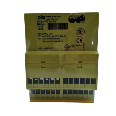 774150 New In Box PZE9 24VDC 8N/O 1N/C 774150 Pilz Safety Relay