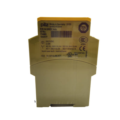 774585 New In Stock 774585 PZE X4 24VDC 4n/o Pilz Safety Relay