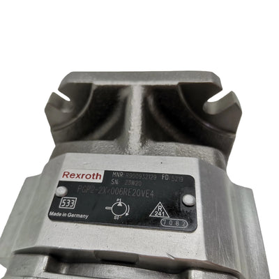 R900932129 Brand New PGP22X006RE20VE4 Rexroth Hydraulic Pump