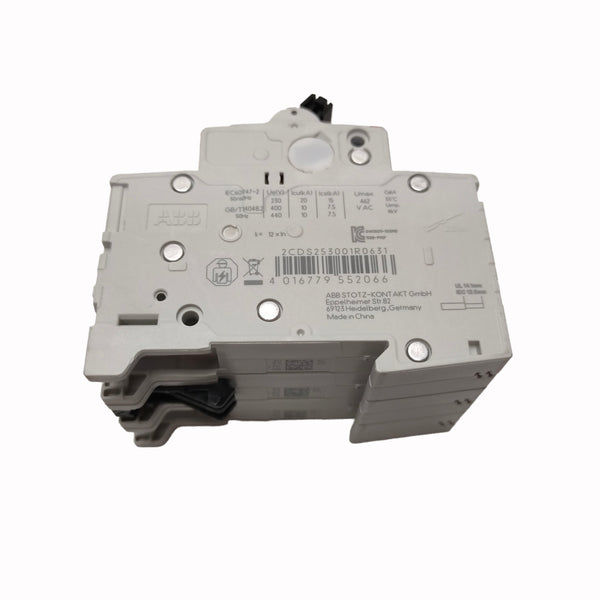 S203-D63 New Sealed S203D63 3P 63A ABB Circuit Breaker