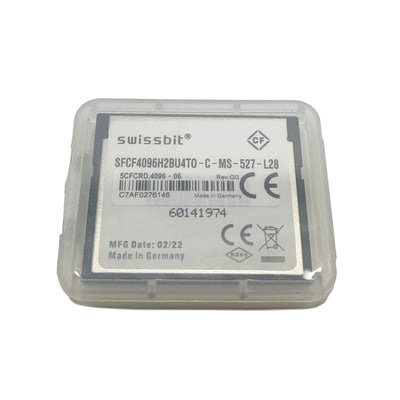 SFCF4096H2BU4TO-C-MS-527-L28 New Swissbit 4GB Compact Flash Card For B&R PLC SFCF4096H2BU4TOCMS527L28